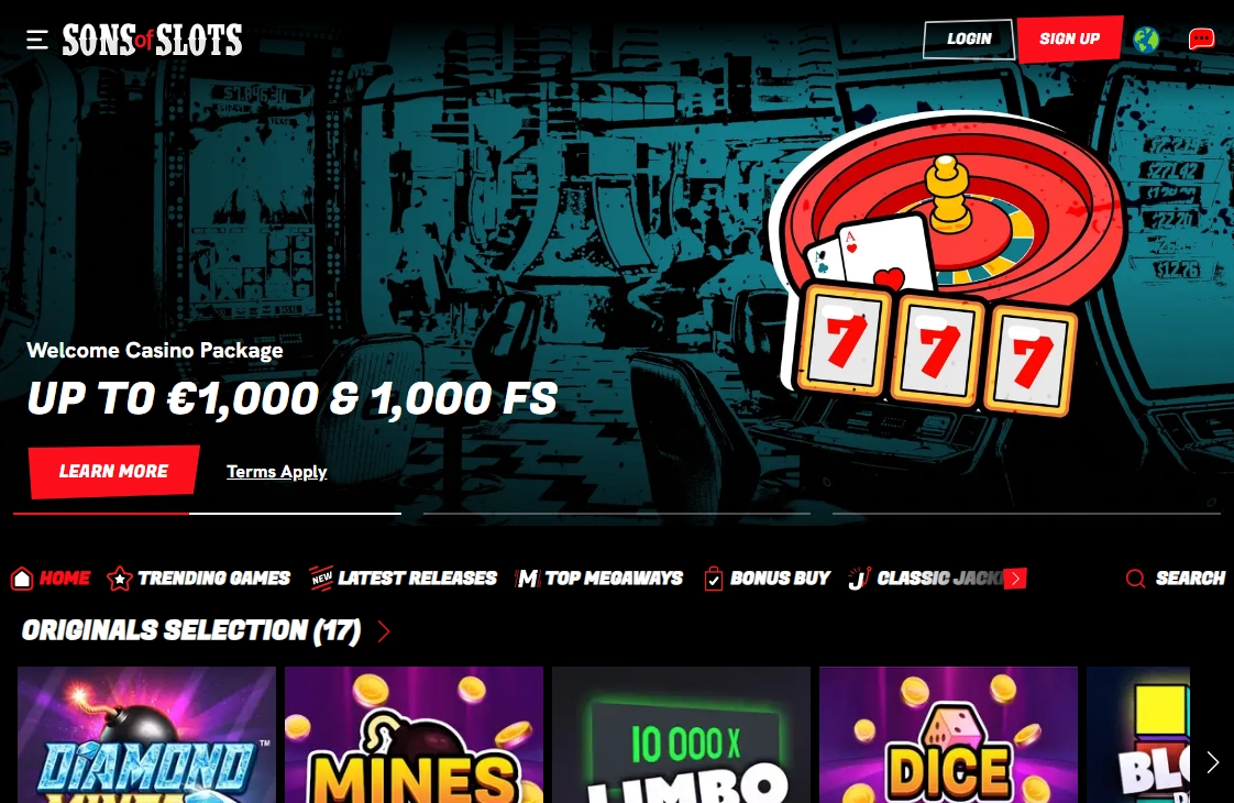 Sons Of Slots Casino